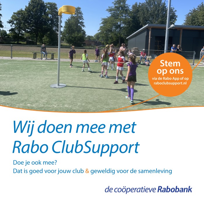 Rabobank lid? Stem op VIKO met Rabo Clubsupport (4 t/m 26 september)